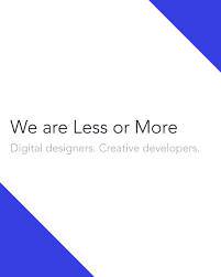 Less or more